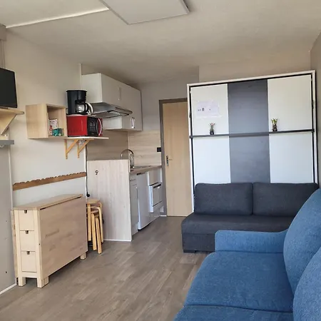 Séjour chez l'habitant Refait à Neuf Avec Balcon Ouest Résidence Le Galaxie Villard-de-Lans